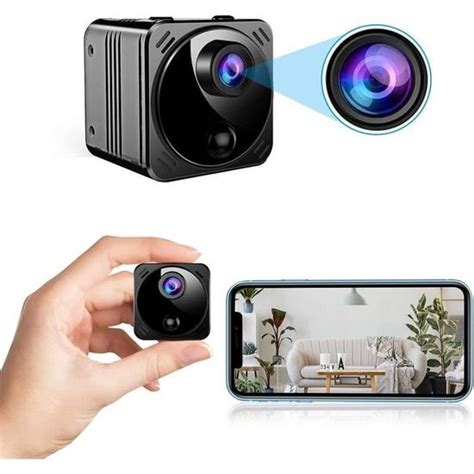 Camera Espion Wifi K Hd Mini Cam Ra De Surveillance Sans Fil Spy Cam