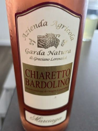 Garda Natura Marciaga Bardolino Chiaretto Vivino