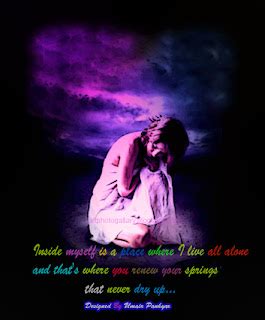 Alone (Sad Quotes) - Art Photo Gallery