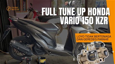 Solusi Honda Vario Kzr Tidak Bertenaga Loyo Dan Geredeg Parahh