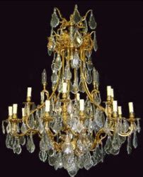 Casa Padrino Luxury Baroque Crystal Chandelier Gold Magnificent