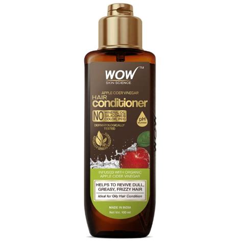 Buy Wow Skin Science Hair Conditioner Apple Cider Vinegar 100 Ml Online At Best Price