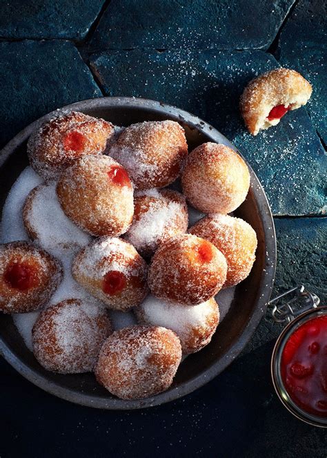 Doughnuts With Blood Orange Cream Artofit