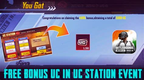 New Uc Station Bgmi Event Explained Get Extra Free Uc In Bgmi Uc