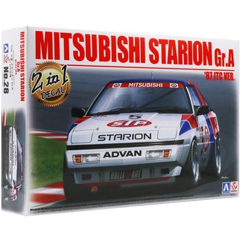 Beemax Mitsubishi Starion STP Gr A 1987 JTC Version Model Kit Scale 1 24