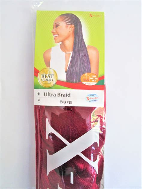 X PRESSION Ultra Braid 100 Kanekalon N Burg Myrlene Fr