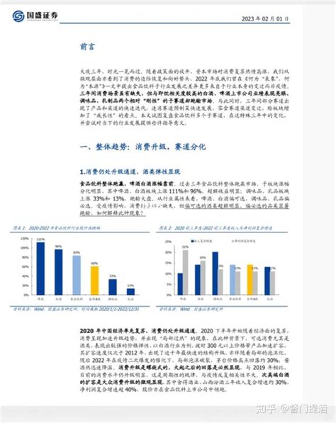 烽火研报大疫三年，变化几何食品饮料行业研究报告 知乎