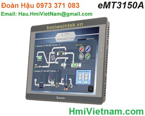 Màn Hình HMI WEINTEK EMT3150A 15 INCH HMI Việt Nam