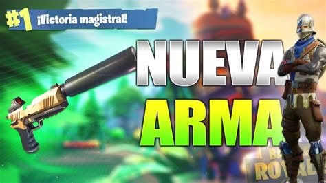 En Busca De Victorias Con La Nueva Pistola Silenciada Fortnite Battle