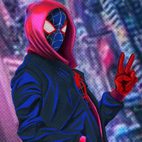 Spider Man Into The Spider Verse Pfp By Brent Knight