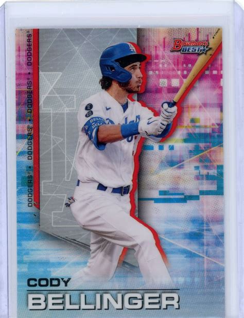 Bowmans Best Cody Bellinger Refractor Los Angeles Dodgers Ebay