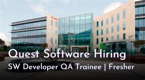 Quest Software Careers Off Campus Recruitment Drive 2023 Sw