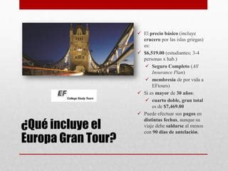 Europa Gran Tour Crucero Islas Griegas Ppt