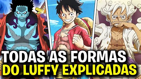 Luffy As Formas E Gears Explicados One Piece Youtube