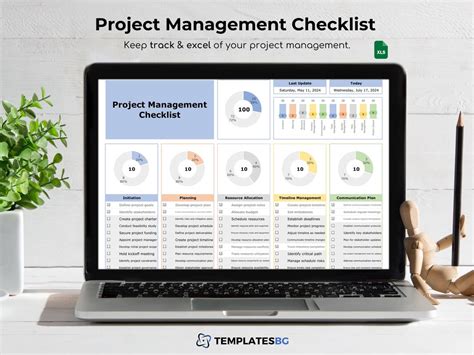 Project Management Checklist Template Excel Spredsheet Template ...