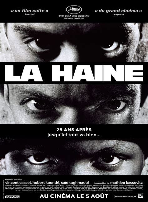 Jean Dorel Regarde Des Films La Haine Mathieu Kassovitz 1995