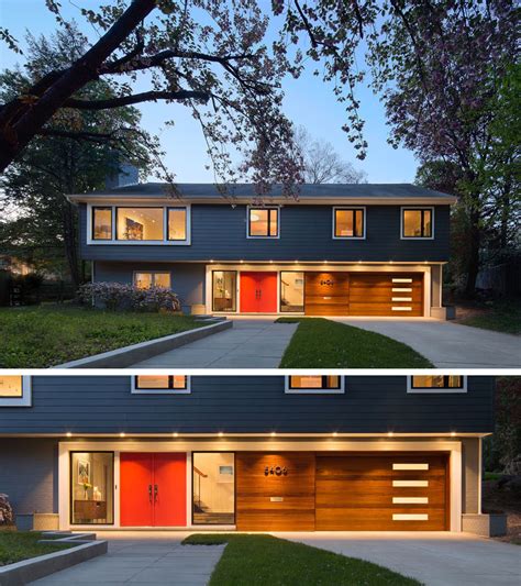 7 Examples Of Colorful Doors That Brighten Up These Modern Homes ...