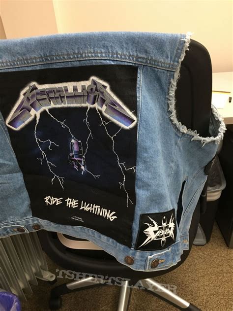 Metallica Battle Vest Update TShirtSlayer TShirt And BattleJacket