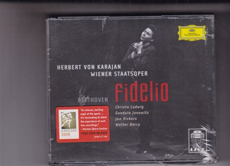 CD Beethoven Fidelio Gundula Janowitz Christa Ludwig Jon Vickers