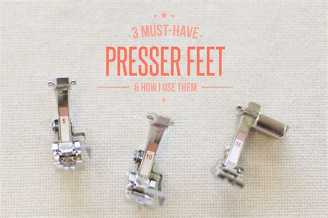 Must Have Bernina Presser Feet And How I Use Them Coletterie