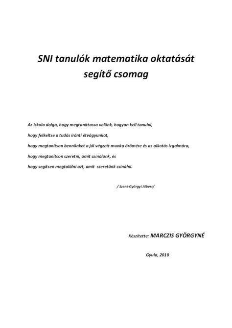 Pdf Sni Tanul K Matematika Oktat S T Seg T Pdf Filesni Tanul K