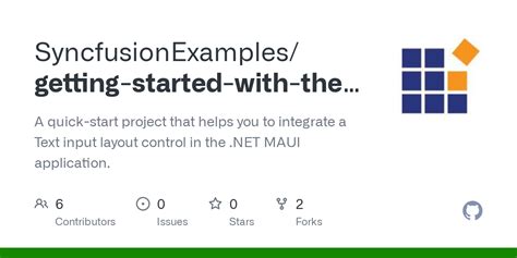 GitHub SyncfusionExamples Getting Started With The Dotnet Maui Text