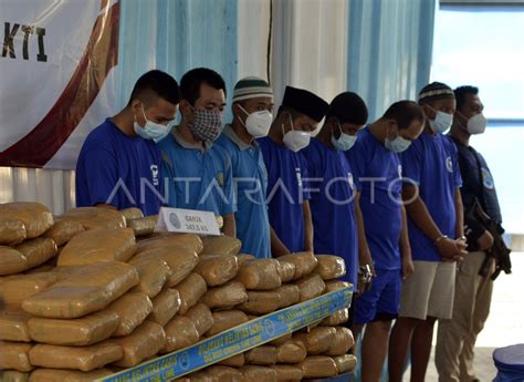 Pemusnahan Barang Bukti Narkoba Antara Foto