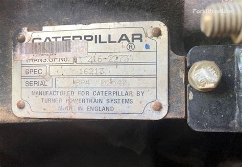 Gearbox For Caterpillar TH 360 Telehandler For Sale Poland Opalenica