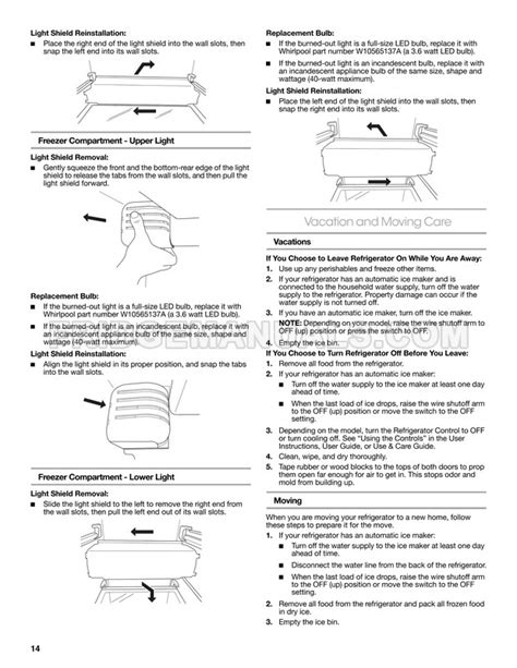 Whirlpool WRS571CIHZ Installation Instructions and Owner's Manual