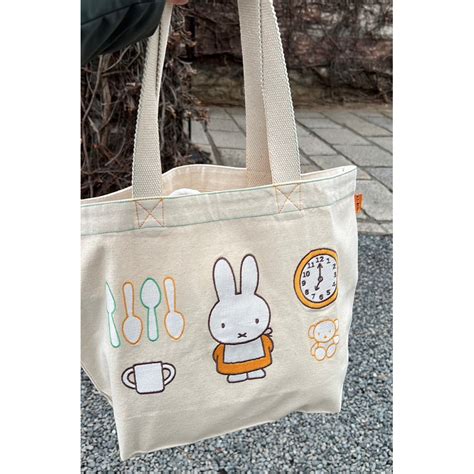 Miffy Large Tote Bag From Miffy Kitchen Japan Shopee Singapore