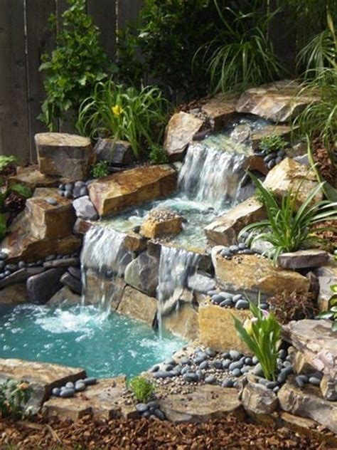 30 Diy Waterfall Pond Ideas Decoomo