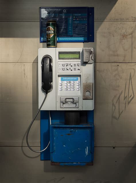 Payphone In Telephone Booth | Copyright-free photo (by M. Vorel ...