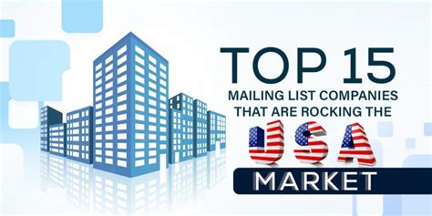 15 Best Mailing List Companies in the USA: A Guide for 2022