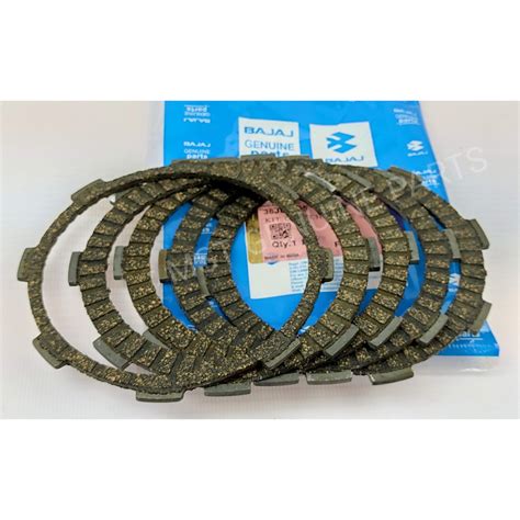 Clutch Lining Set Friction Plate Kit Rouser Bajaj Genuine Parts