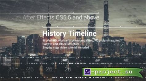 Videohive History Timeline Corporate Timeline 20957124 Project