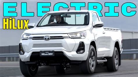 Electric Toyota HiLux Concept Revealed YouTube