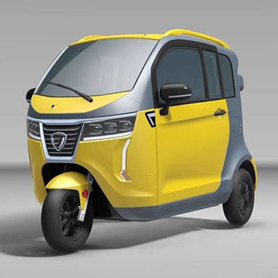 Enclosed Electric Tricycle For Adults COOLECAR