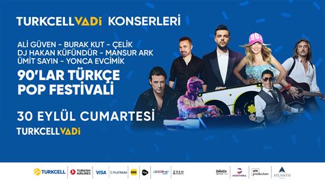 90 lar Türkçe Pop Festivali Turkcell Vadi Kral Müzik