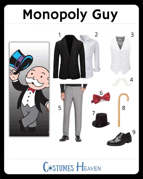 DIY Monopoly Guy Costumes Ideas [2023] For Cosplay & Halloween