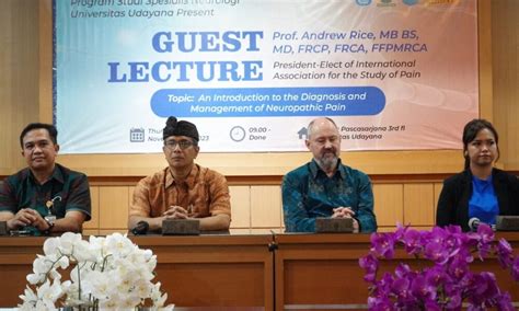 Guest Lecture Dan Inisiasi Kerja Sama Antara Fk Unud Dan Imperial