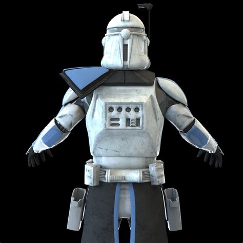 Captain Rex Phase Wearable Armor D Model Stl Etsy