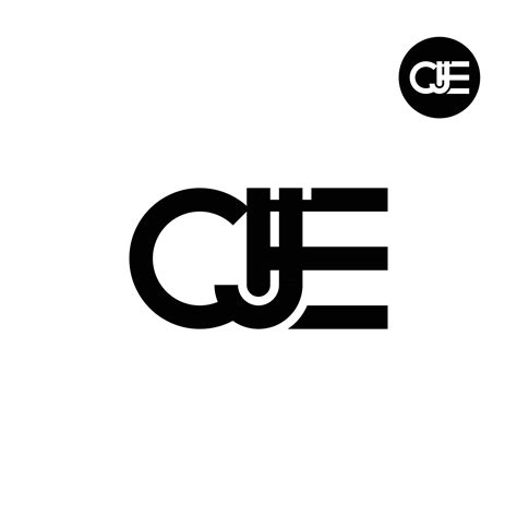 Letter CJE Monogram Logo Design 27915289 Vector Art at Vecteezy