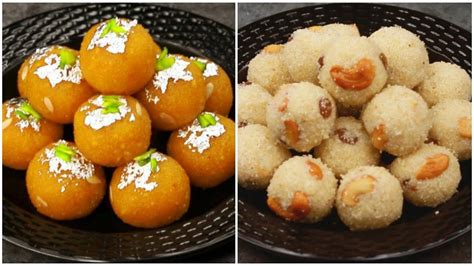 2 Easy And Quick Ladoo Recipes Different Types Of Instant Laddu Recipes