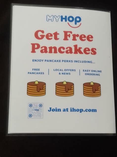 Ihop Restaurant 2 For 20 Original Mini Menu Double Sided Laminated