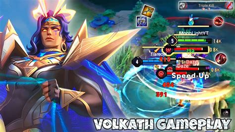 Volkath Jungle Pro Gameplay Dark Powered Warrior Arena Of Valor