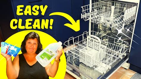 How To Clean Your Dishwasher With Baking Soda And Vinegar Youtube