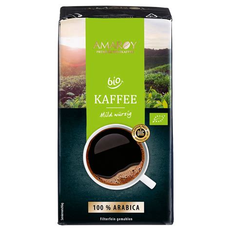 Amaroy Bio Kaffee 500 G Aldi SÜd