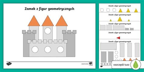 Zamek Z Figur Geometrycznych Geometria Twinkl