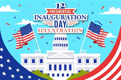 12 USA Presidential Inauguration Day Graphic by denayunecf · Creative Fabrica