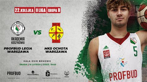 II Liga Profbud Legia Warszawa MKS Ochota Warszawa YouTube